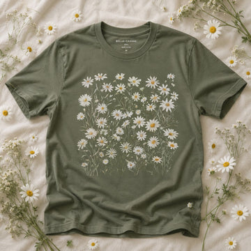 Daisy Garden T-shirt, Gift For Daisy Lovers