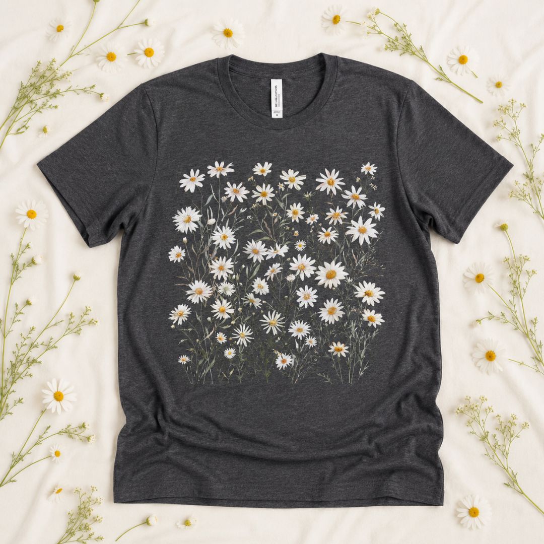 Daisy Garden T-shirt, Gift For Daisy Lovers