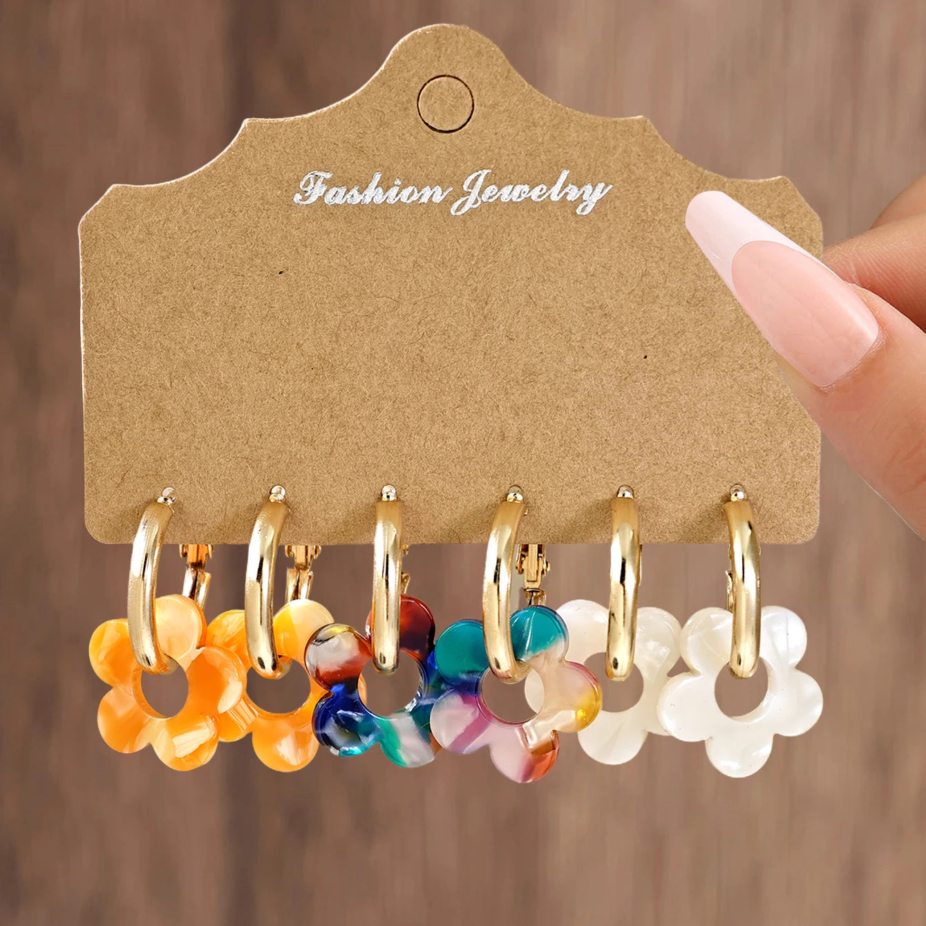 [GIVEAWAY] - New Colorful Sequin Flower Pendant Earrings Set