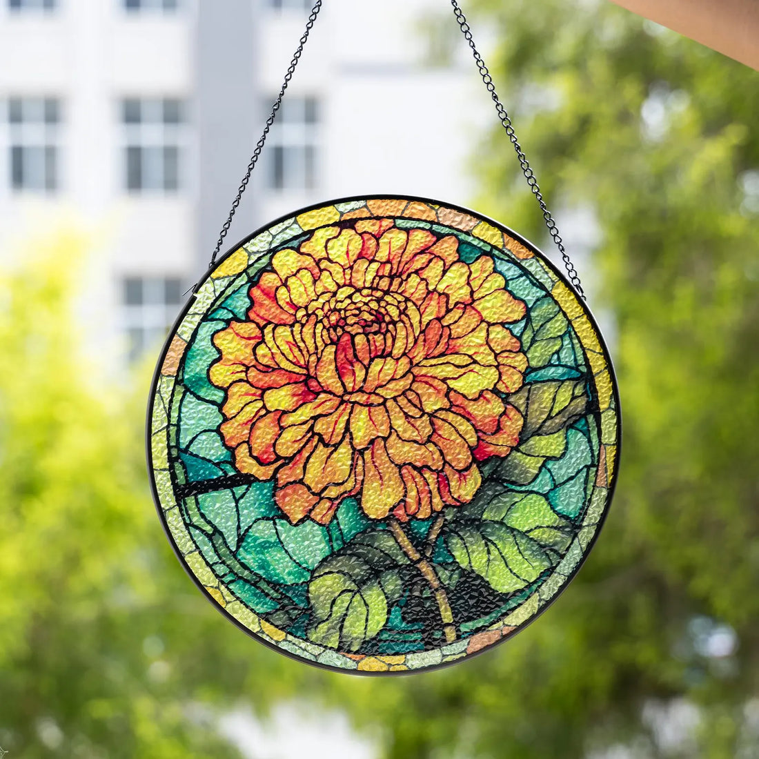 Personalized Birth Month Flower Suncatcher