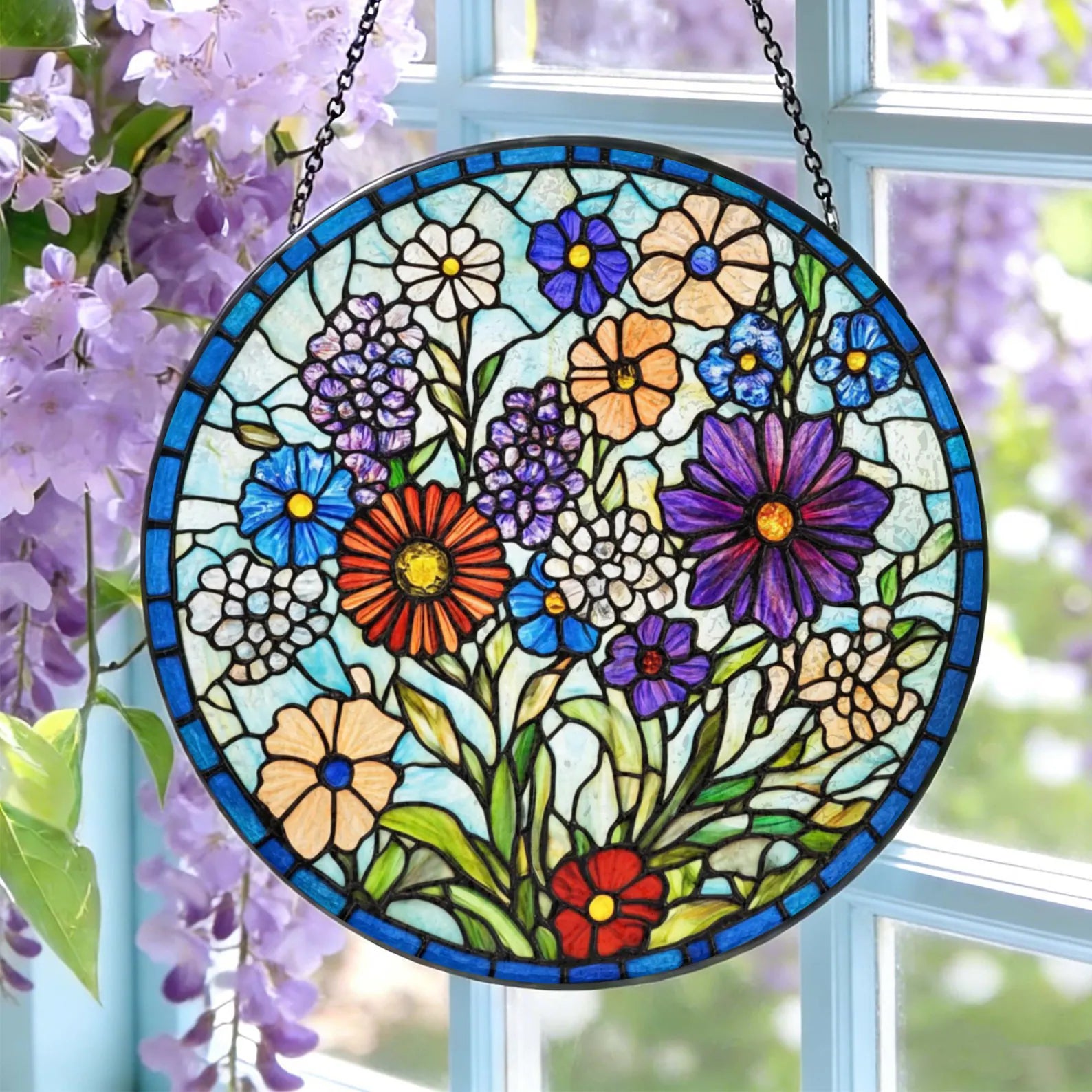 FLoral Garden Suncatcher