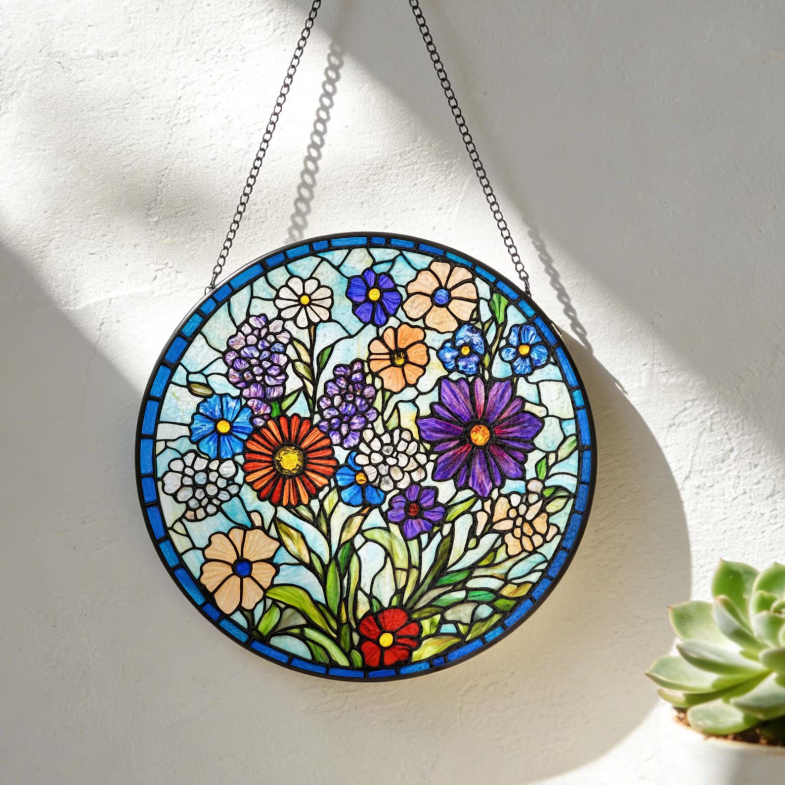 FLoral Garden Suncatcher