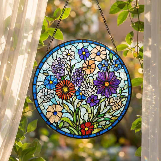 FLoral Garden Suncatcher