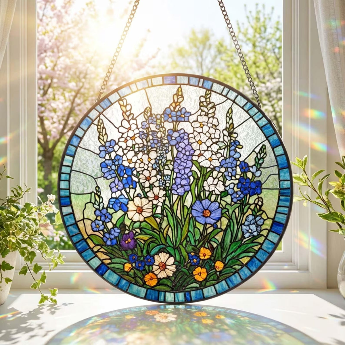 FLoral Garden Suncatcher