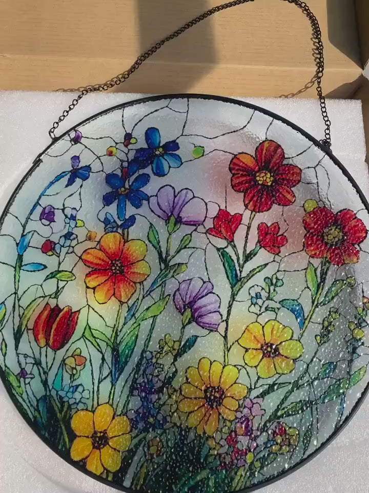 FLoral Garden Suncatcher